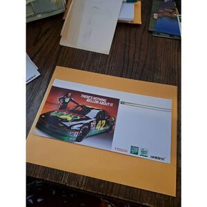 Vintage 1991 Kyle Petty #42 Coca-Cola Mello Yello NASCAR Promo Sign Racing Ad